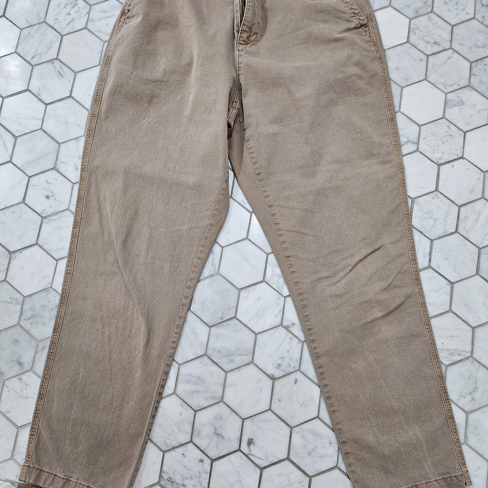 Women's Tan Pants Old NAVY Size M, 30×36 1/2 LENGTH